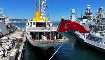 TCG Savarona TEKNOFEST Mavi Vatan’da sergileniyor