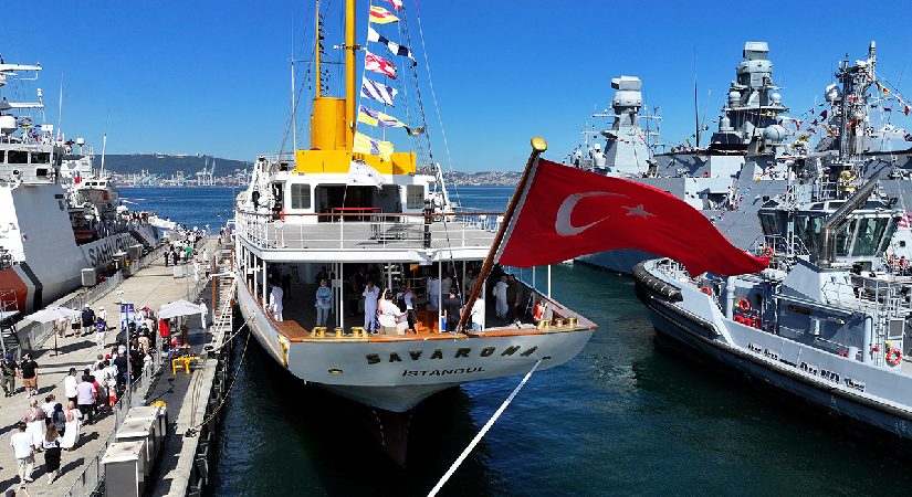 TCG Savarona TEKNOFEST Mavi Vatan’da sergileniyor