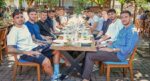 Trabzonsporlu futbolcular ve teknik heyet bir araya geldi