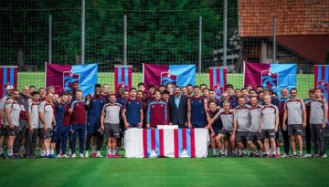 Trabzonspor’un 59. kuruluş yıl dönümü Avusturya kampında kutlandı