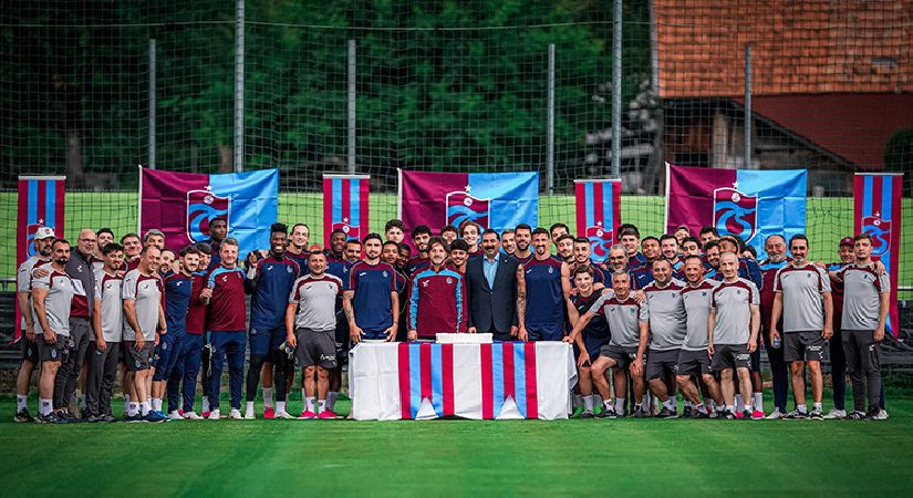 Trabzonspor’un 59. kuruluş yıl dönümü Avusturya kampında kutlandı