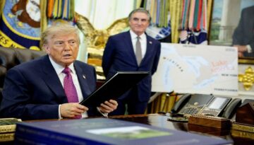 Trump Ontario Gölü’nü Amerika Gölü yaptı