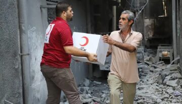 Türk Kızılay’dan Gazze’ye temiz su dayanağı