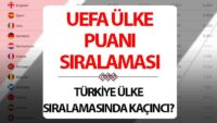 UEFA ülke puan sıralaması aktüel tablo 19 Ağustos 2026: Türkiye UEFA ülke puanı tablosunda kaçıncı sırada, kaç puanı var, en yakın rakibi ile arasında kaç puan var? İşte UEFA ülke puan sıralaması son durum!