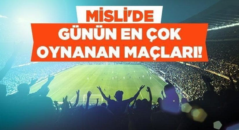 Üstün Lig’in Açılışında Galatasaray Favori, Bundesliga 2’de “Üst” Tercihleri Ön Planda! İşte Misli’de Günün En Çok Oynanan Maçları