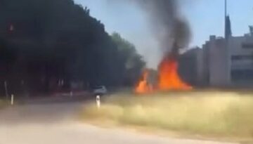 Yalova’da düşen F-16 ile ilgili yeni imajlar ortaya çıktı