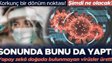 Yapay zekâ bunu da yaptı! Biyolojide hudutları aştı, tabiatta bulunmayan virüsler üretti… Korkutucu bir dönüm noktası olabilir