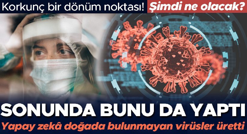 Yapay zekâ bunu da yaptı! Biyolojide hudutları aştı, tabiatta bulunmayan virüsler üretti… Korkutucu bir dönüm noktası olabilir