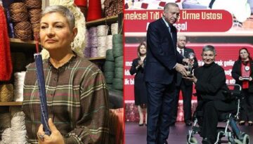 Zelzelede çocukları ve eşi öldü, engelli kaldı. Kararıyla “Yaşayan insan hazinesi” oldu