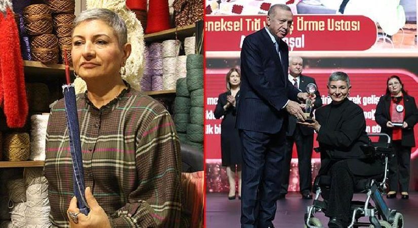 Zelzelede çocukları ve eşi öldü, engelli kaldı. Kararıyla “Yaşayan insan hazinesi” oldu