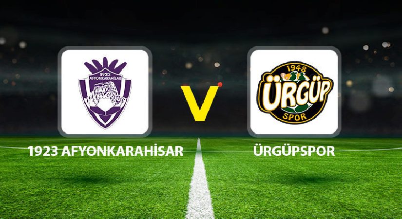 1923 Afyonkarahisar Ürgüpspor maçı ne vakit saat kaçta hangi kanalda?