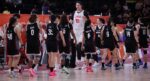 2.20’lik bayan basketbolcu 13 dakikada 22 sayı attı