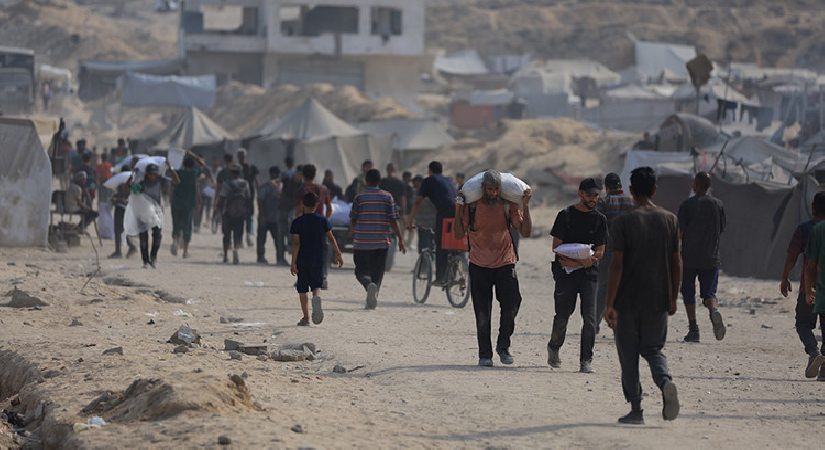 3 yıl aradan sonra yeniden! Gazze’de eğitim-öğretim çadırlarda başladı