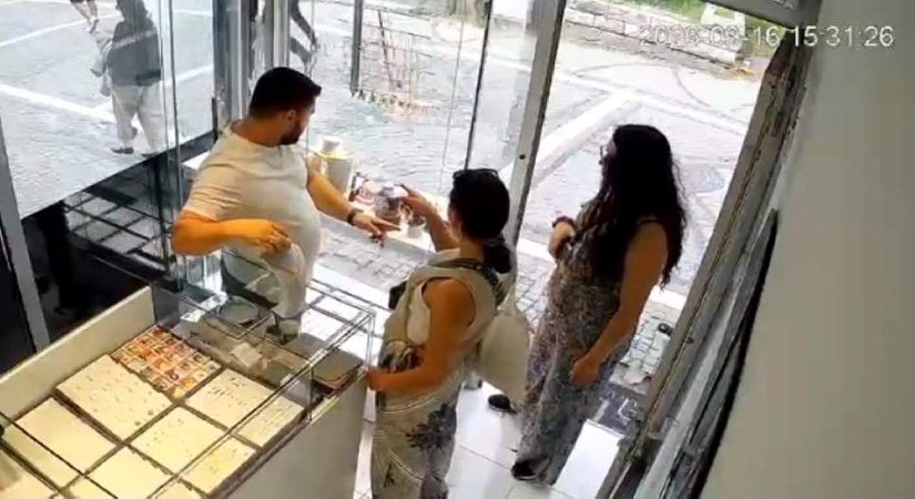 325 bin liralık altın ve gözlük çalan 2 bayan Bulgaristan’a kaçtı