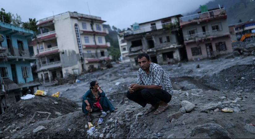 55 yıllık kayıtlarda bir birinci. Evvel sıcaklık yükseldi, sonra dağ çöktü