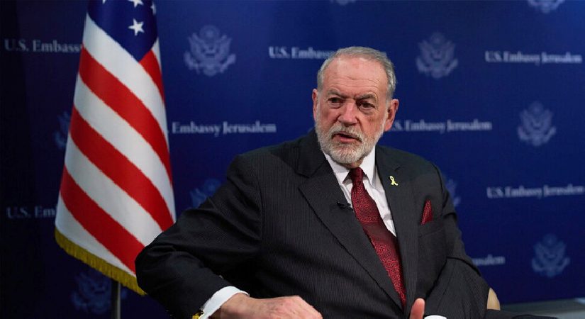ABD’li Büyükelçi Huckabee’den İsraillilerin toprak gaspına dayanak