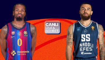 Anadolu Efes, EuroLeague’de Barcelona deplasmanında! Maçın heyecanı canlı yayın ile Misli’de