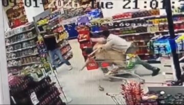 Ankara’da markette endişe dolu anlar