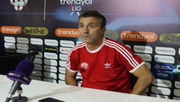 Antalyaspor’da Bülent Korkmaz dönemi sona erdi
