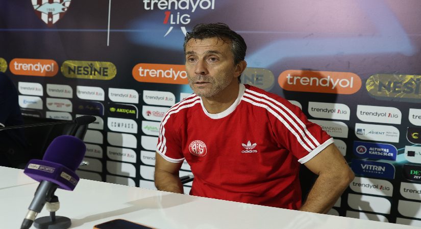 Antalyaspor’da Bülent Korkmaz dönemi sona erdi