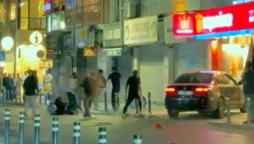 Avcılar’da iki kümenin tekmeli yumruklu hengamesi: Sandalyelerle saldırdılar