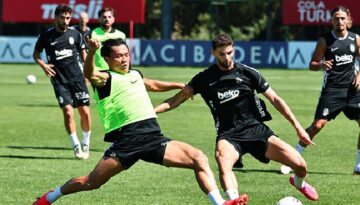 Beşiktaş, Erzurumspor FK maçı hazırlıklarını sürdürdü