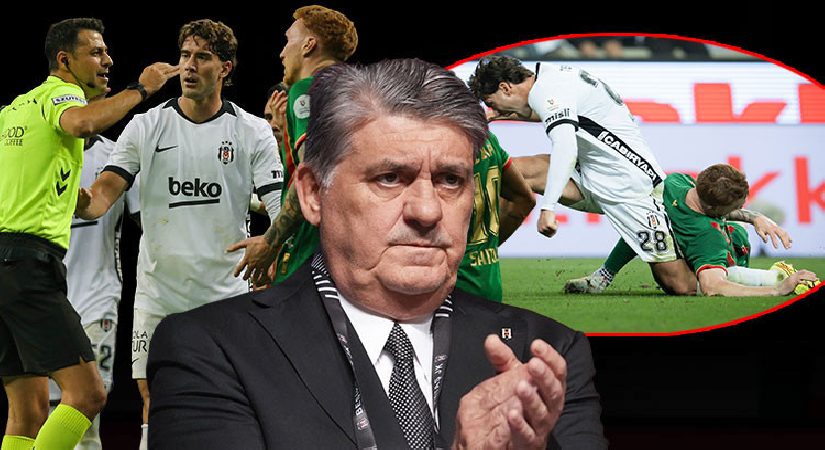 Beşiktaş’tan penaltı ve kırmızı kart beklentisi: Serdal Adalı’dan sert reaksiyon