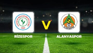 Canlı Anlatım: Çaykur Rizespor Alanyaspor (Süper Lig maçı)