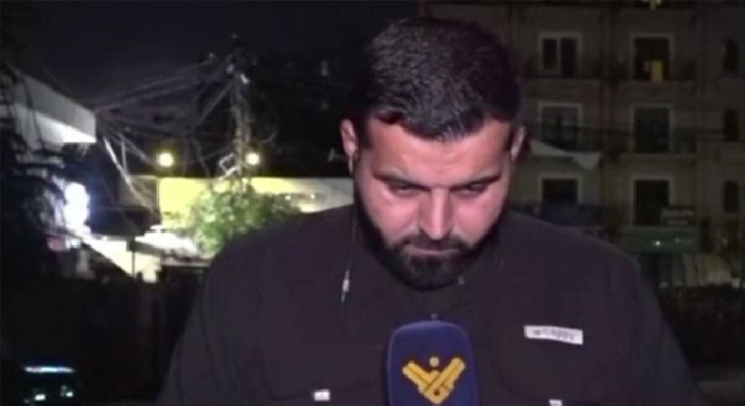 Canlı yayında dehşet! İsrail saldırısının amacı Lübnanlı muhabir oldu