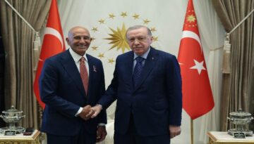 Cumhurbaşkanı Erdoğan, ABD’nin Ankara Büyükelçisi Barrack ile Temsilciler Meclisi Üyesi Issa’yı kabu