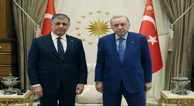 Cumhurbaşkanı Erdoğan, İzmir Büyükşehir Belediye Başkanı Cemil Tugay’ı kabul etti