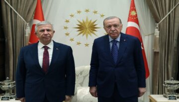 Cumhurbaşkanı Erdoğan, Mansur Yavaş’ı kabul etti