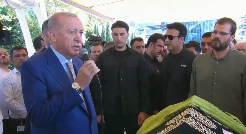 Cumhurbaşkanı Erdoğan, Zehra Önen’in cenaze merasimine katıldı
