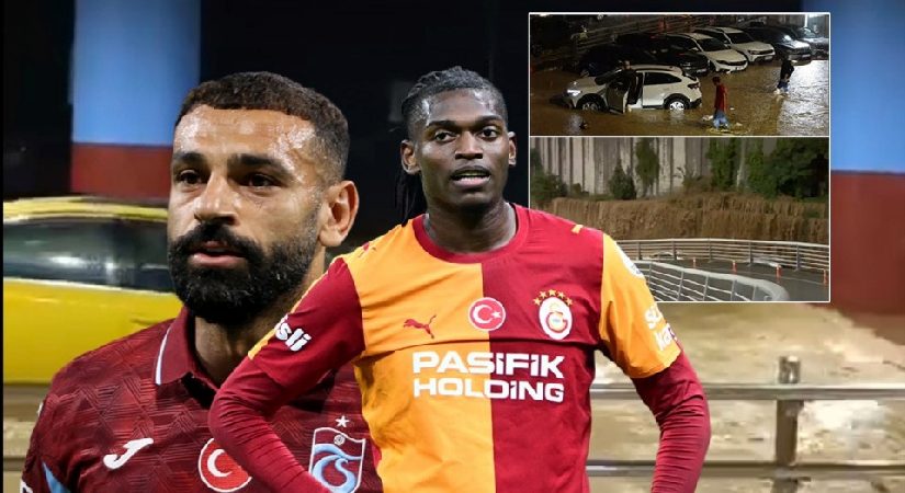 Derbi öncesi alarm, yollar göle döndü. Maç saati için ihtar