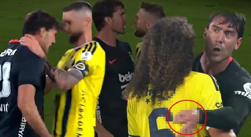 Derbide ortalık karıştı, birbirine girdiler: Fenerbahçe’de el hareketi, Beşiktaş’tan boğaz sıkma itirazı!