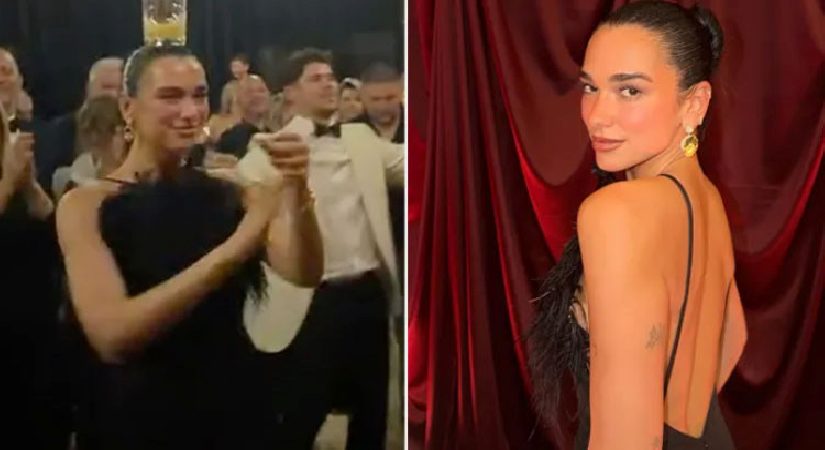 Dua, Arnavut düğününde ‘döktürdü’