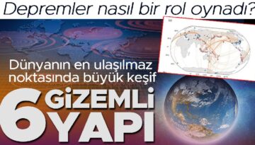 Dünyanın en ulaşılmaz noktasında büyük keşif: 6 gizemli yapı ortaya çıktı! Gelen sinyal her şeyi değiştirdi