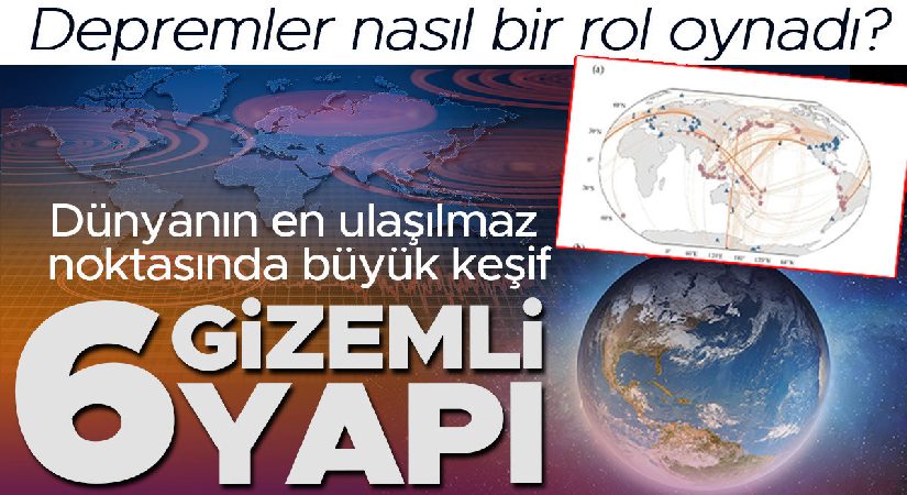 Dünyanın en ulaşılmaz noktasında büyük keşif: 6 gizemli yapı ortaya çıktı! Gelen sinyal her şeyi değiştirdi