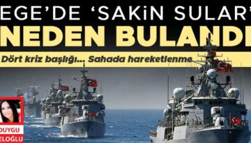 Ege’de ‘sakin sular’ sebep bulandı