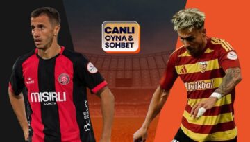 Fatih Karagümrük, Kayserispor’u ağırlıyor! Maçın heyecanı canlı sohbet ile Misli’de