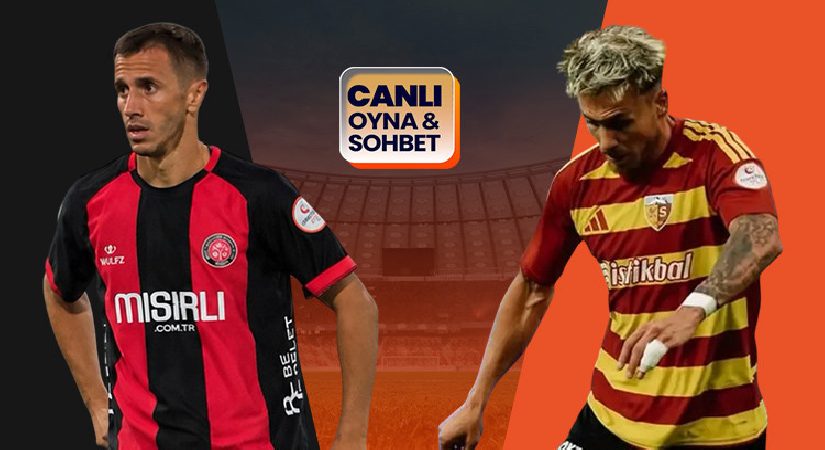 Fatih Karagümrük, Kayserispor’u ağırlıyor! Maçın heyecanı canlı sohbet ile Misli’de