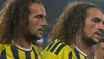 Fenerbahçe-Beşiktaş derbisinde korkutan an: Guendouzi ile Agbadou kafa kafaya çarpıştı!