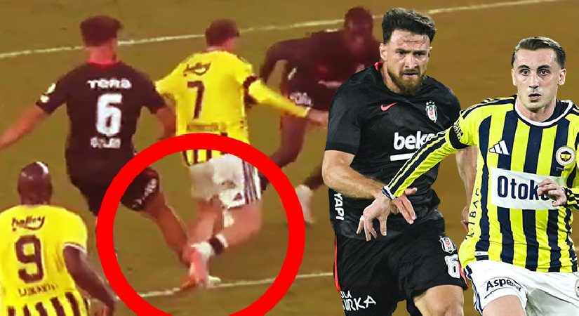 Fenerbahçe-Beşiktaş derbisinin hakem kararını yorumladılar: Konum penaltı!