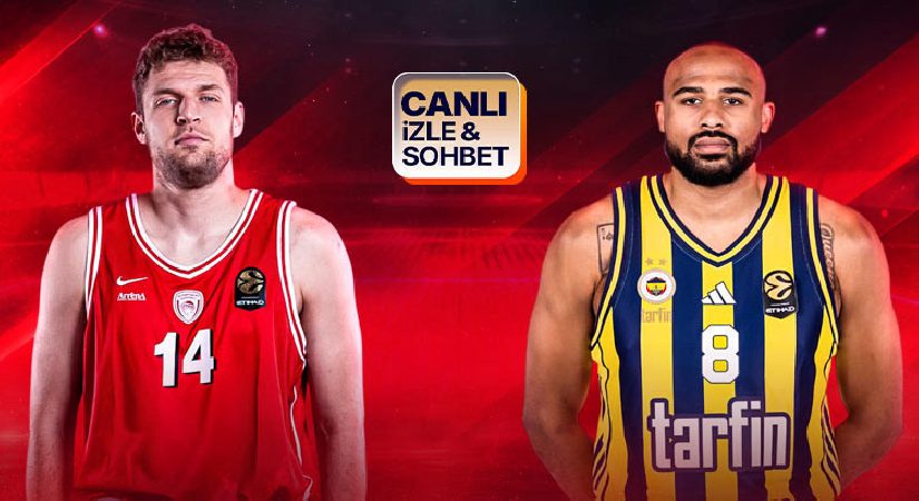 Fenerbahçe, EuroLeague Harika Kupa’da Olympiakos karşısında! Maçın heyecanı canlı yayın ile Misli’de