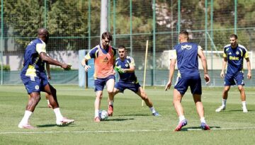 Fenerbahçe, Roma maçı hazırlıklarına başladı