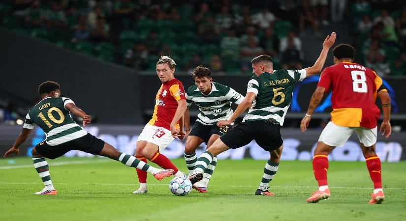 Galatasaray, Şampiyonlar Ligi’ne Sporting hezimetiyle başladı
