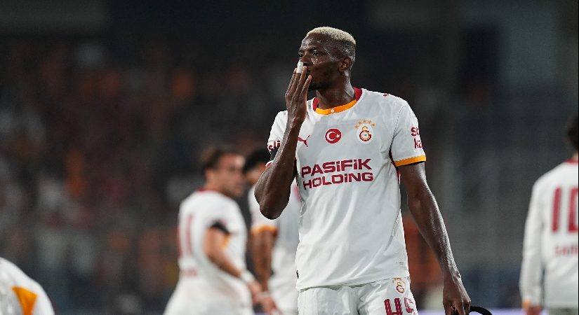 Galatasaray’da Victor Osimhen’den fevkalade seri