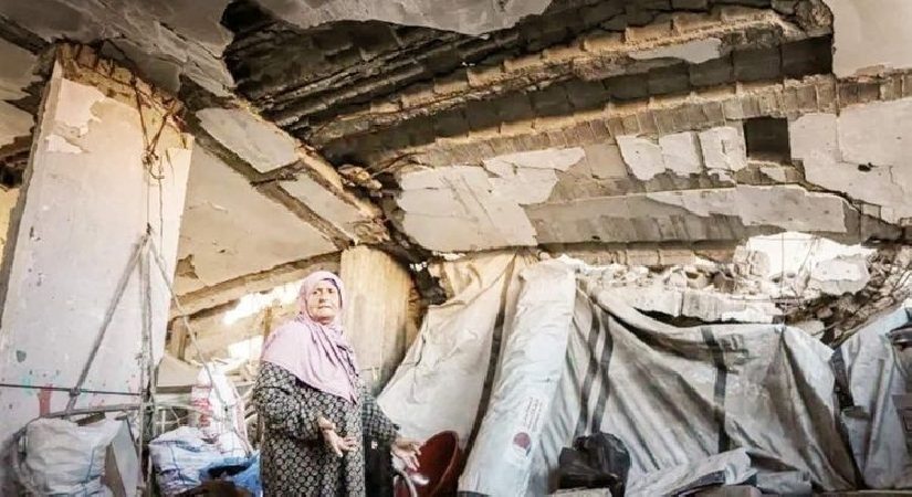 Gazzeli kışı enkazda bekliyor… Kalacak yerleri yok