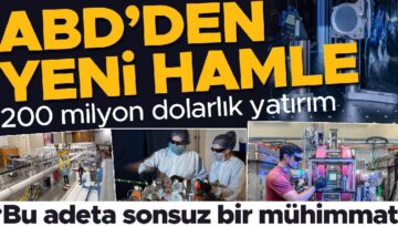 Güç için geliştiriliyordu şimdi silaha dönüşüyor: ABD’den yeni hamle! 200 milyon dolarlık yatırım… ‘Bu adeta sonsuz mühimmat’
