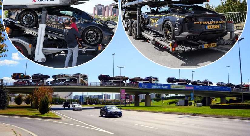 İstanbul’da milyon dolarlık konvoy. Üstün lüks arabalar için dev operasyon